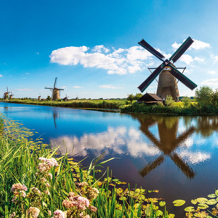 Kinderdijk Windmills, Netherlands